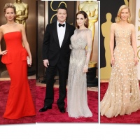 На червения килим на Оскарите: най-добре облечените звезди
